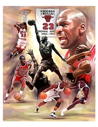 No. 23 (Michael Jordan) by Gregory Wishum