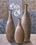 Silver Orchids II by Keith Mallett