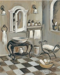French Bath IV by Silvia Vassileva