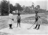 Children Playing Golf with Clubs Made of Sticks, 1905