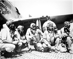 Tuskegee Airmen, 332nd Fighter Group, Ramitelli, Italy, WWII