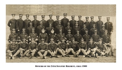 African American Officers of the 24th Infantry Regiment, circa 1900