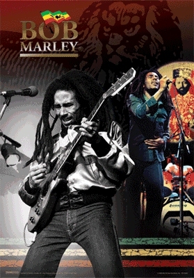 Bob Marley:3-D Lenticular Poster