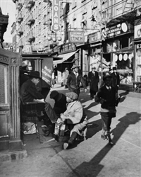 View of Lenox Avenue, Harlem, at 135th Street, 1939