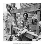 Mississippi Delta Negro Children, 1936